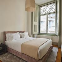 Look Living, Lisbon Design Apartments客房内的一张或多张床位