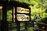 日式旅馆周边自然景观