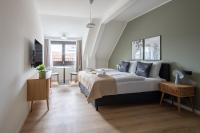 limehome Stuttgart Elsenhansstr客房内的一张或多张床位