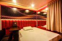 Adrenalina Motel Itaquera - Arena Corinthians客房内的一张或多张床位