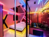 Adrenalina Motel Itaquera - Arena Corinthians客房内的一张或多张床位
