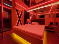 Adrenalina Motel Itaquera - Arena Corinthians客房内的一张或多张床位
