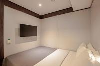 FAST SLEEP Guarulhos by Slaviero Hotéis客房内的一张或多张床位