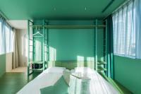 toggle hotel suidobashi TOKYO客房内的一张或多张床位