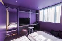 toggle hotel suidobashi TOKYO客房内的一张或多张床位