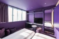 toggle hotel suidobashi TOKYO客房内的一张或多张床位