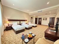 Modern Hotel客房内的一张或多张床位