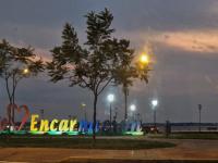 Ferienhaus in Paraguay, Encarnacion, 200 Meter vom Parana.平面图