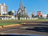 Ferienhaus in Paraguay, Encarnacion, 200 Meter vom Parana.平面图