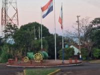Ferienhaus in Paraguay, Encarnacion, 200 Meter vom Parana.平面图