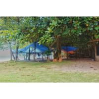 Cabana Vila do Teteco - Praia do Sono外面的花园