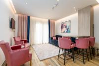 Hotel Vila Hedonija的休息区