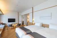 Tokyu Stay Fukuoka Tenjin客房内的一张或多张床位