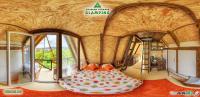 Bosnian Pyramid Glamping客房内的一张或多张床位