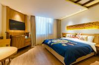 Yoba Boutique Hotel客房内的一张或多张床位
