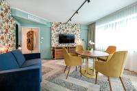 ARCOTEL Wimberger Wien的电视和/或娱乐中心