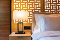 Hanami Design Hotel客房内的一张或多张床位