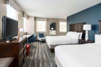Hampton Inn Washington DC White House客房内的一张或多张床位