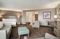 Hilton Melbourne, FL的休息区