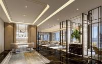 台北汉来大饭店的休息区