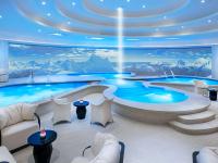 Crockfords Las Vegas, LXR Hotels &amp; Resorts at Resorts World内部或周边的泳池