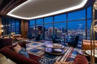 Crockfords Las Vegas, LXR Hotels &amp; Resorts at Resorts World的休息区