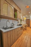 iRest Orange Tay Ho Lakeside Apartment的厨房或小厨房
