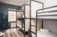 HI New York City Hostel客房内的一张或多张床位
