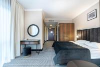 Hotel Leda Spa - Adults Only客房内的一张或多张床位