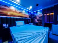 Adrenalina Motel Itaquera - Arena Corinthians客房内的一张或多张床位