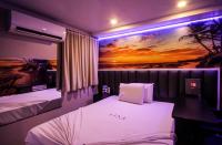 Adrenalina Motel Itaquera - Arena Corinthians客房内的一张或多张床位