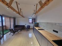 The Penthouse ,apartment with 2 bedrooms,whole apartment, апартмент целиком的休息区