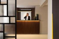 入住Hôtel Moderniste的客人