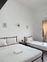 Comfort Semi D House, 1 min to Town by Mr Homestay客房内的一张或多张床位