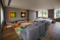 Auberge eaufeu客房内的一张或多张床位