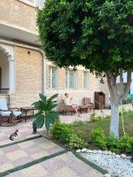 Villa Khufu Pyramids Hotel外面的花园