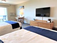 Atlantic Eyrie Lodge客房内的一张或多张床位