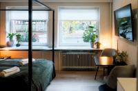 City Center Unique Boutique Apartment的休息区