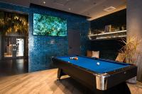 R Hotel Namba South内的一张台球桌