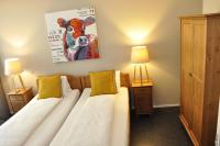 Hotel zum Hirschen客房内的一张或多张床位