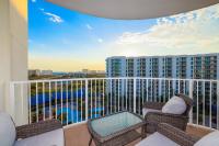 Marvelous 9th Floor Condo Gulf, Pool &amp; Sunset View内部或周边的泳池