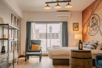 谷町君 HOTEL 恵美須町72的休息区