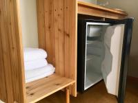 Volcano Inn Bed n Breakfast客房内的一张或多张床位