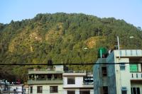 山景或在山林小屋看到的山景