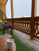 The Penthouse ,apartment with 2 bedrooms,whole apartment, апартмент целиком的阳台或露台