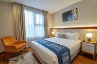 Deerpark Luxury Stays客房内的一张或多张床位