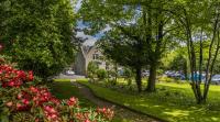 Pinehurst Lodge Hotel -Dyce, Aberdeen外面的花园
