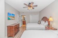 Stunning Double Balcony- Oceanfront 2 Bedroom, 2 Bath- Anderson Ocean Club 905客房内的一张或多张床位