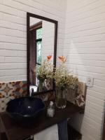 Oca Paraty Chalé Ecológico的休息区