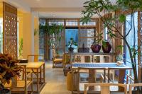 Beijing Le Zai Nan Luo Gu Xiang Wang Fu Jing Forbidden City Courtyard Hotel&Free laundry service&Free coffee &Paid Dumpling experience service的休息区